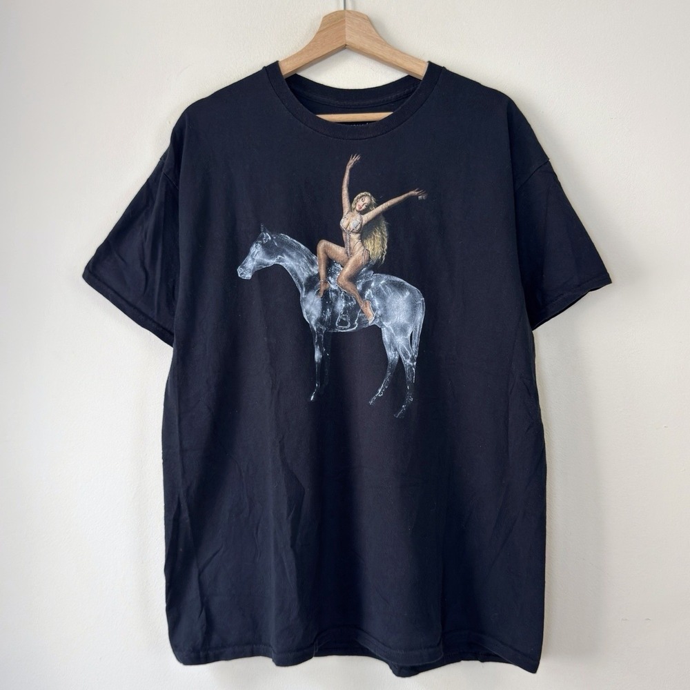 Beyoncé Renaissance Tour Music Authentic Black Tee Shirt - XL
